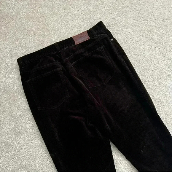 Ralph Lauren Jeans Company Brown Corduroy Pants Wm Sz 10 Wide Leg Boot Cut $199 - Picture 16 of 16